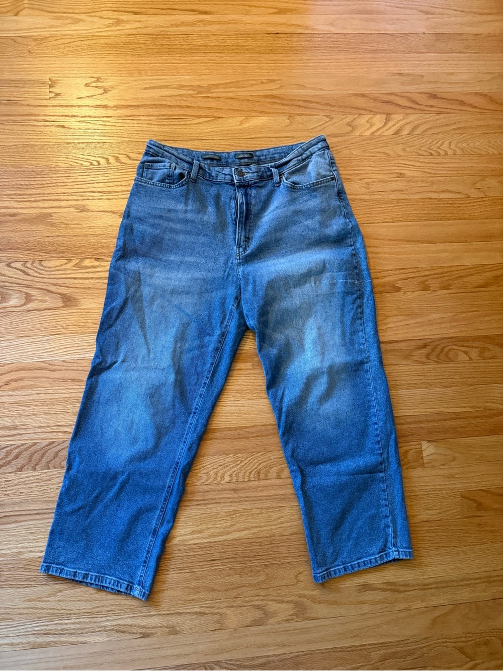 DL1961 Women's High-Rise Blue Denim Jeans
